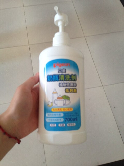 贝亲(Pigeon)奶瓶清洁剂/清洗液 700ml MA27——宝宝入口安全的第一道防线